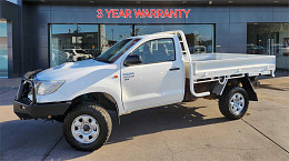 TOYOTA HILUX KUN26R MY12 SR (4X4) 2012 C/CHAS 4 SP AUTOMATIC